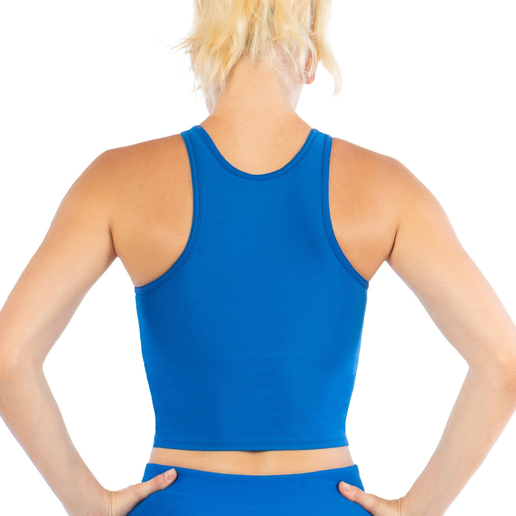 CONTRAST ZIGZAG BRA