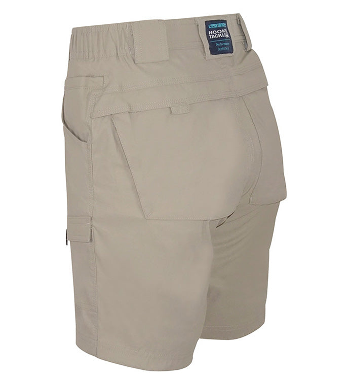 Pantalón corto elástico de pesca Barrier Reef para hombre