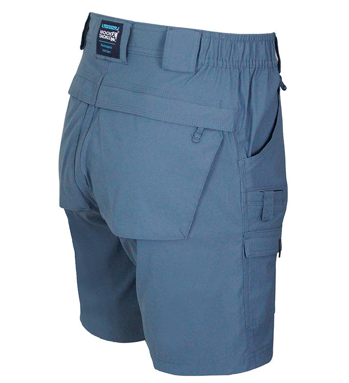 Pantalón corto elástico de pesca Barrier Reef para hombre