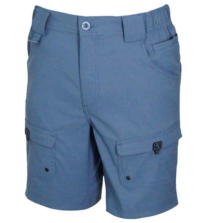 Pantalón corto elástico de pesca Barrier Reef para hombre