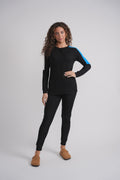 Colorblock Shoulder Pajamas