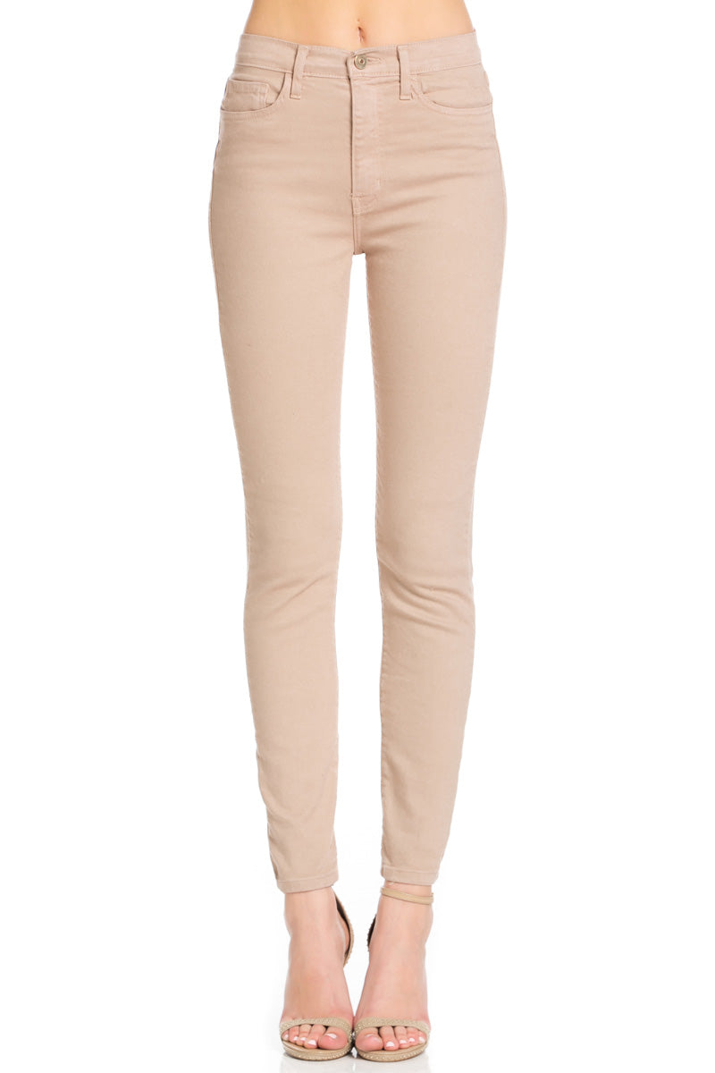 That's Jean-ius High Waisted Skinny Jeans in Coco