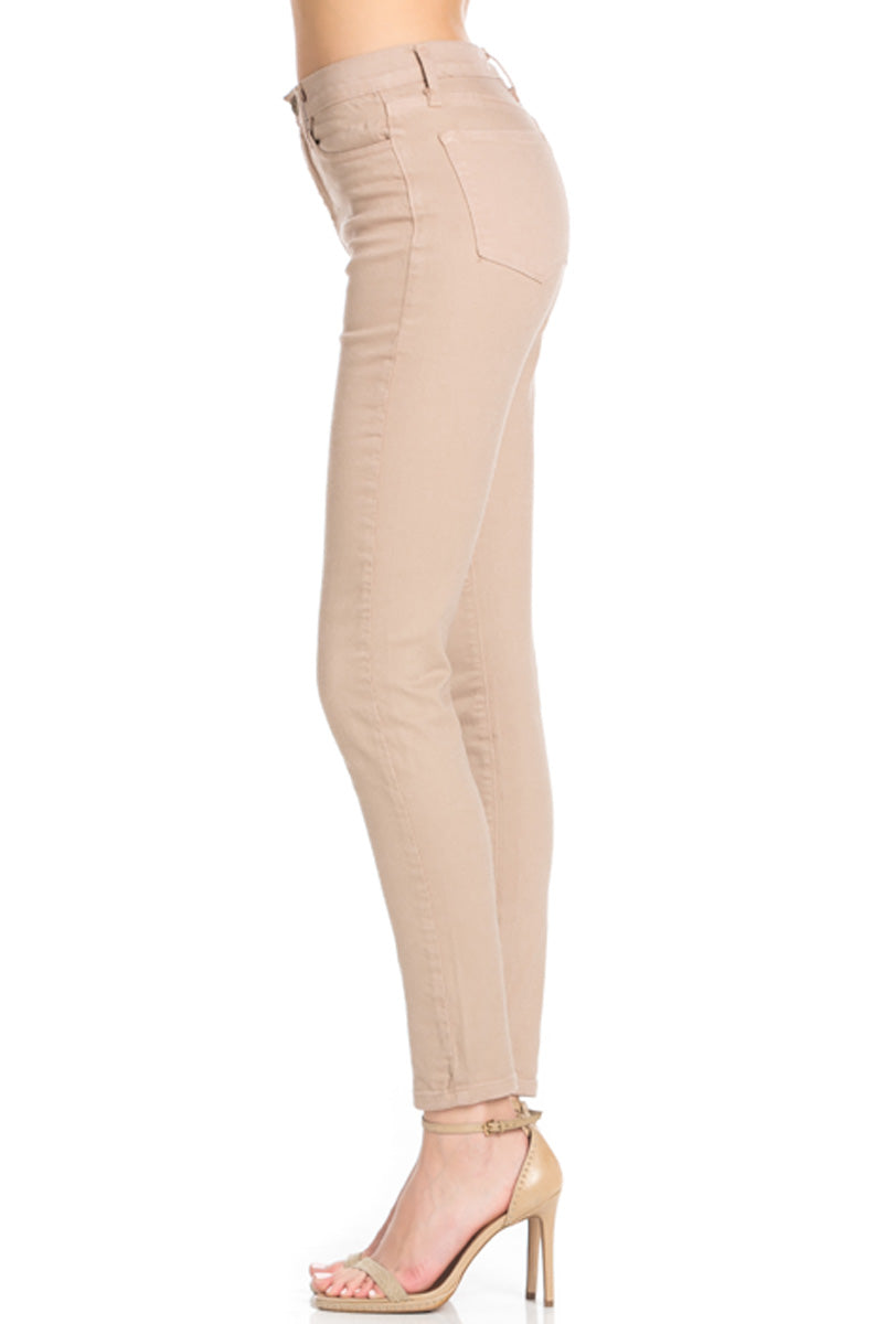 That's Jean-ius High Waisted Skinny Jeans in Coco