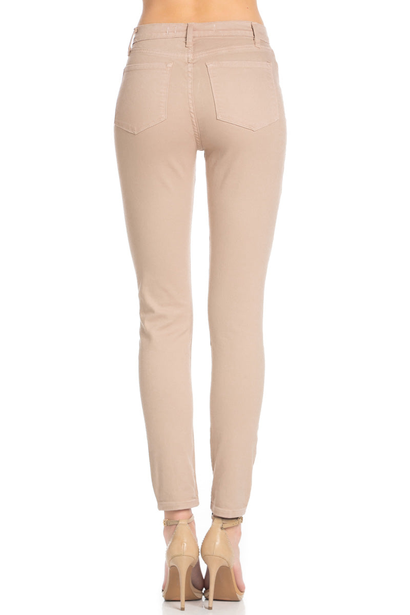 That's Jean-ius High Waisted Skinny Jeans in Coco