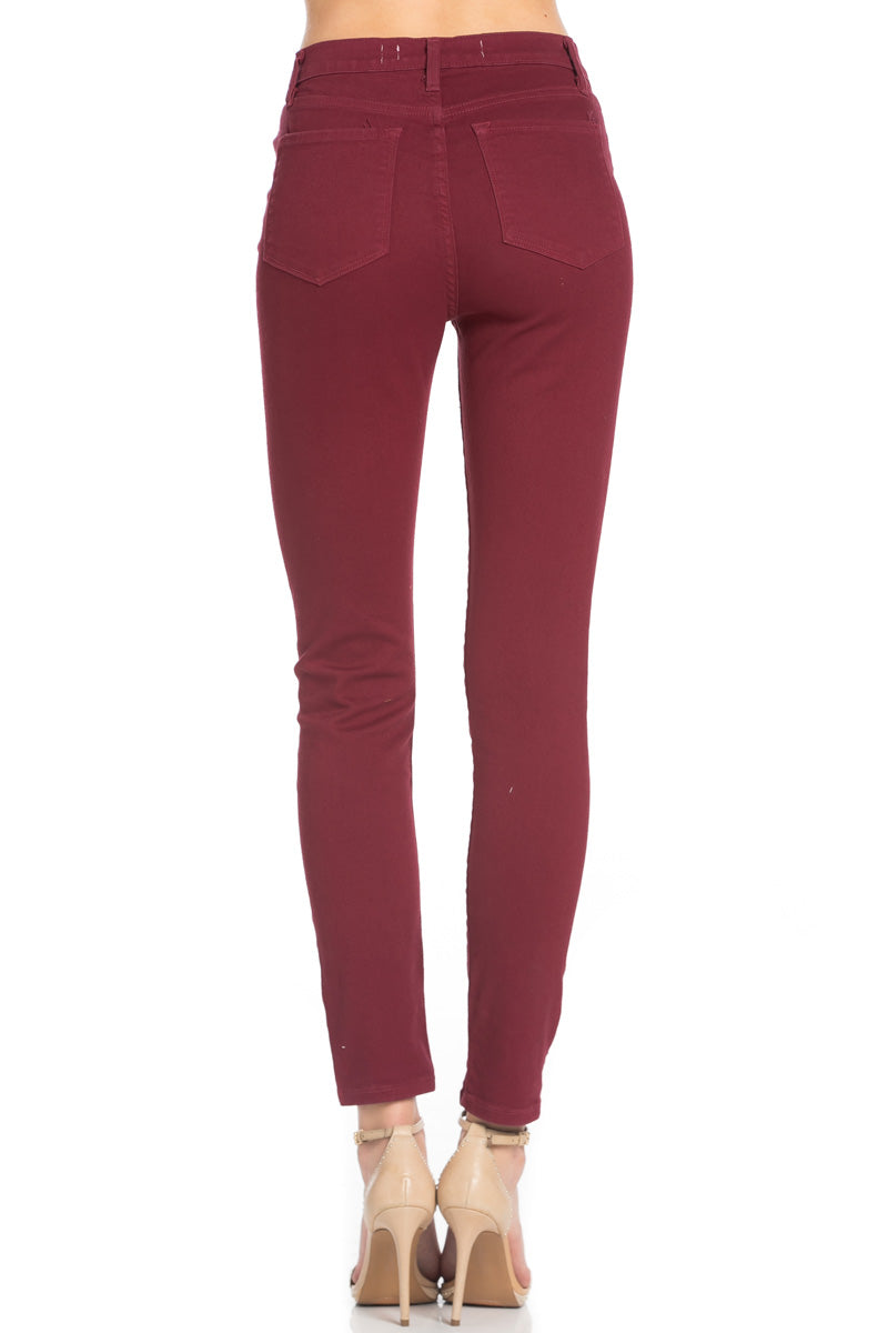 That's Jean-ius High Waisted Skinny Jeans in Coco