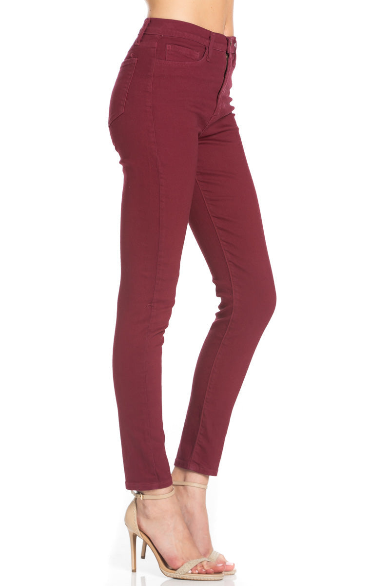 That's Jean-ius High Waisted Skinny Jeans in Coco