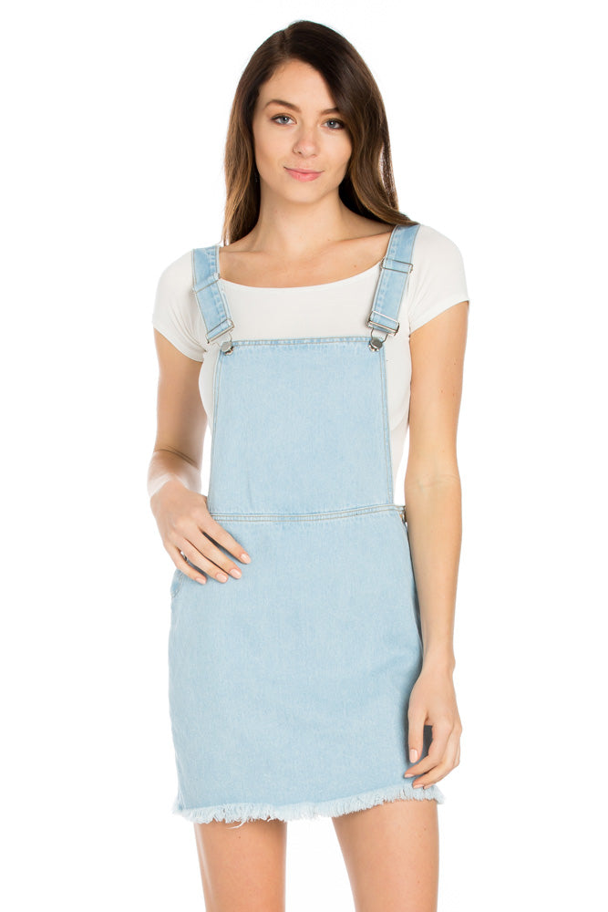 Hit The Road Jack Skirt Overalls Black