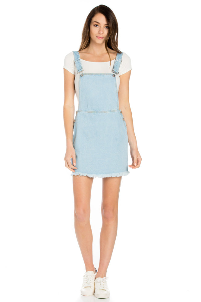 Hit The Road Jack Skirt Overalls Black