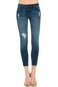 Better Than Ever Medium Wash Distressed Denim Skinny Jeans