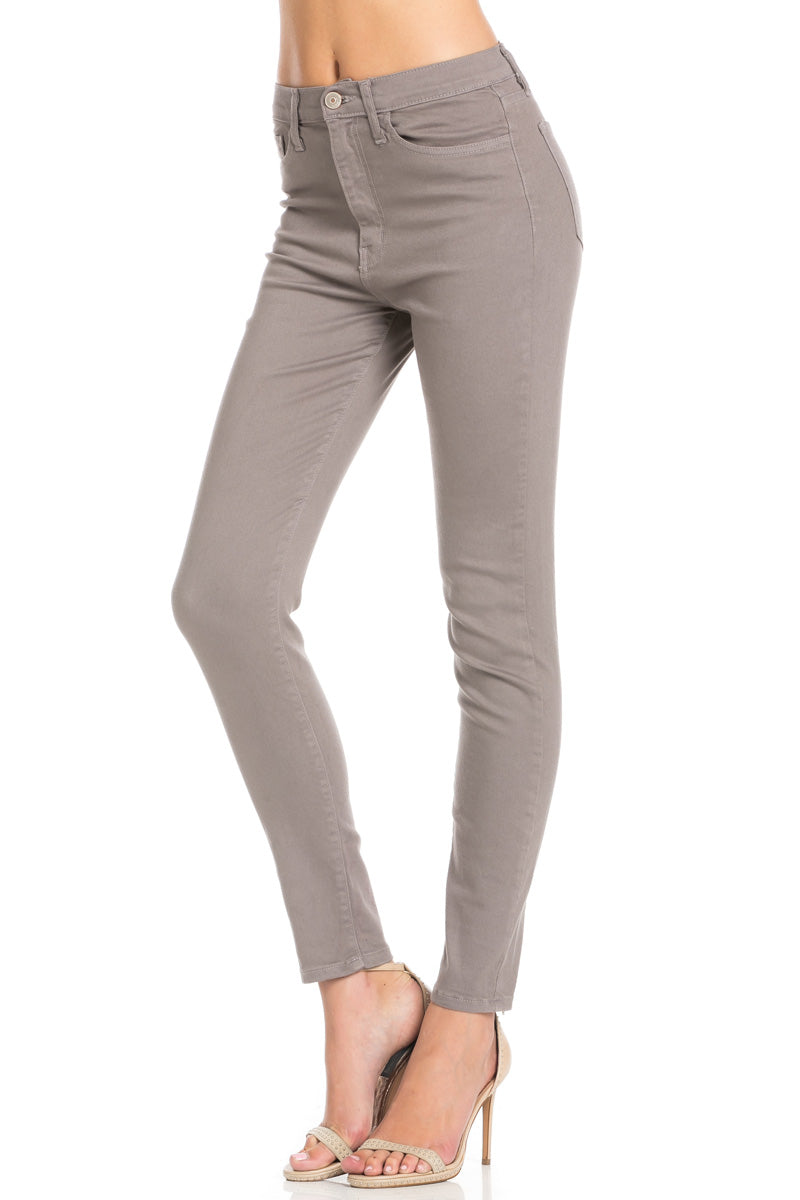 That's Jean-ius High Waisted Skinny Jeans in Coco