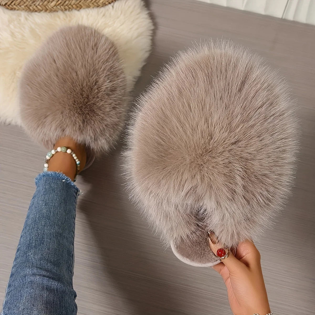 Velixir™ - Pantuflas de Peluche Esponjosas