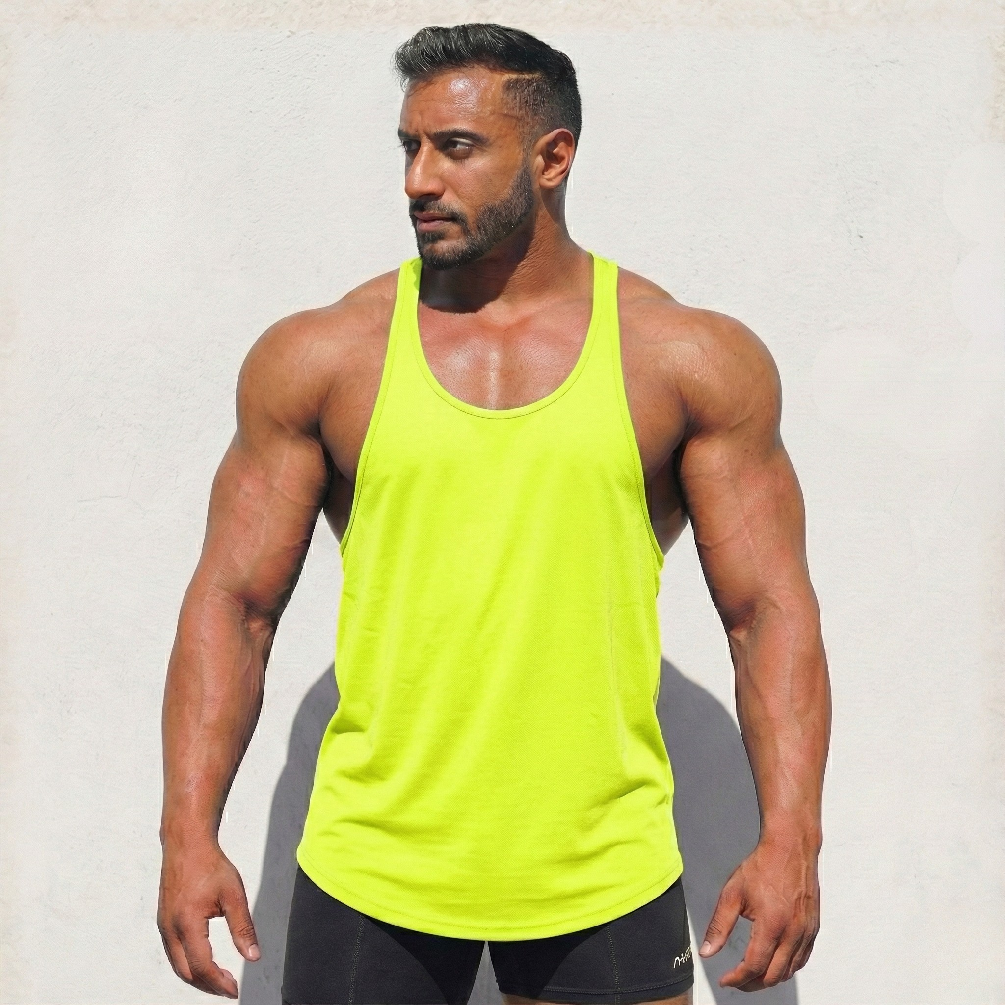 Camiseta sin mangas tipo Stringer