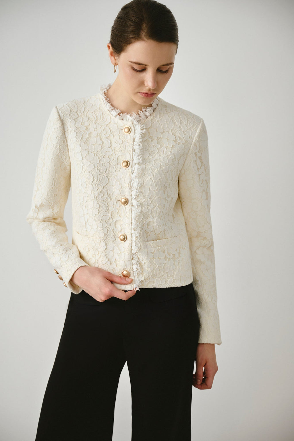 Lace Textured Jacket