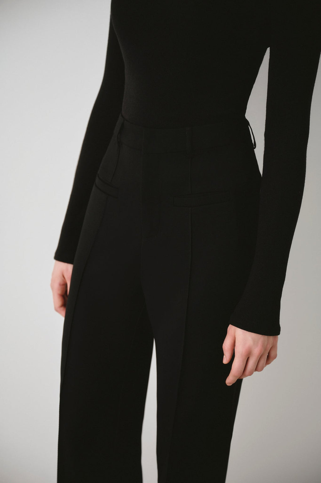 Mock Neck Knit Top