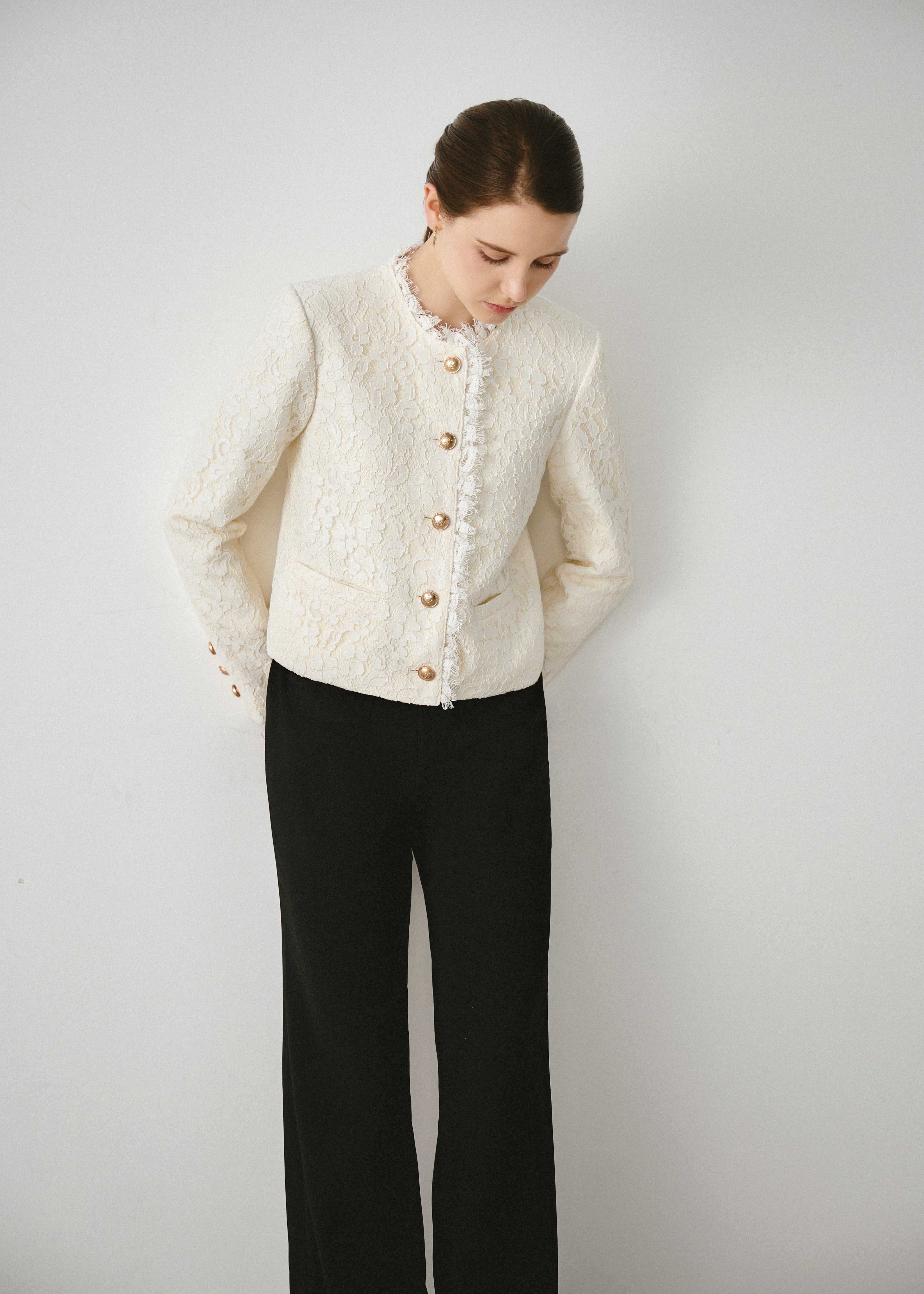 Lace Textured Jacket
