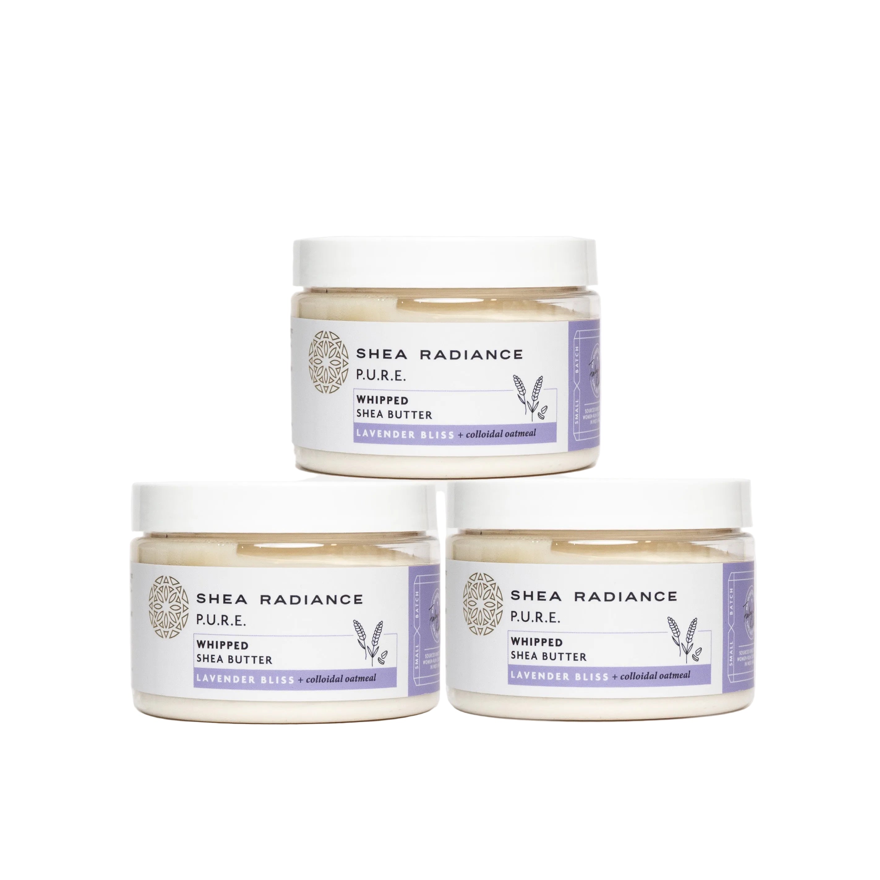 Manteca Corporal Batida de Karité con Avena Coloidal para Piel Seca y Sensible