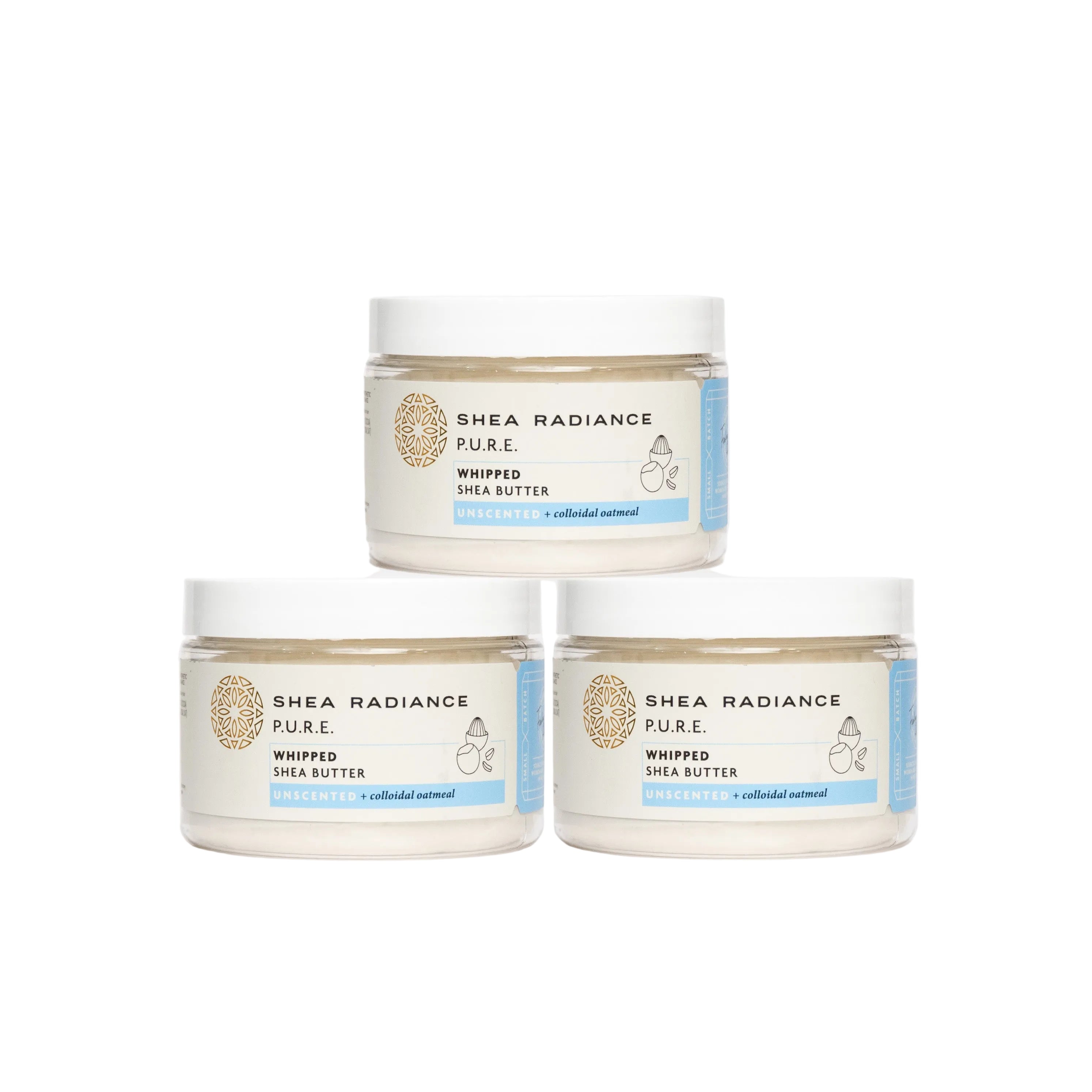 Manteca Corporal Batida de Karité con Avena Coloidal para Piel Seca y Sensible