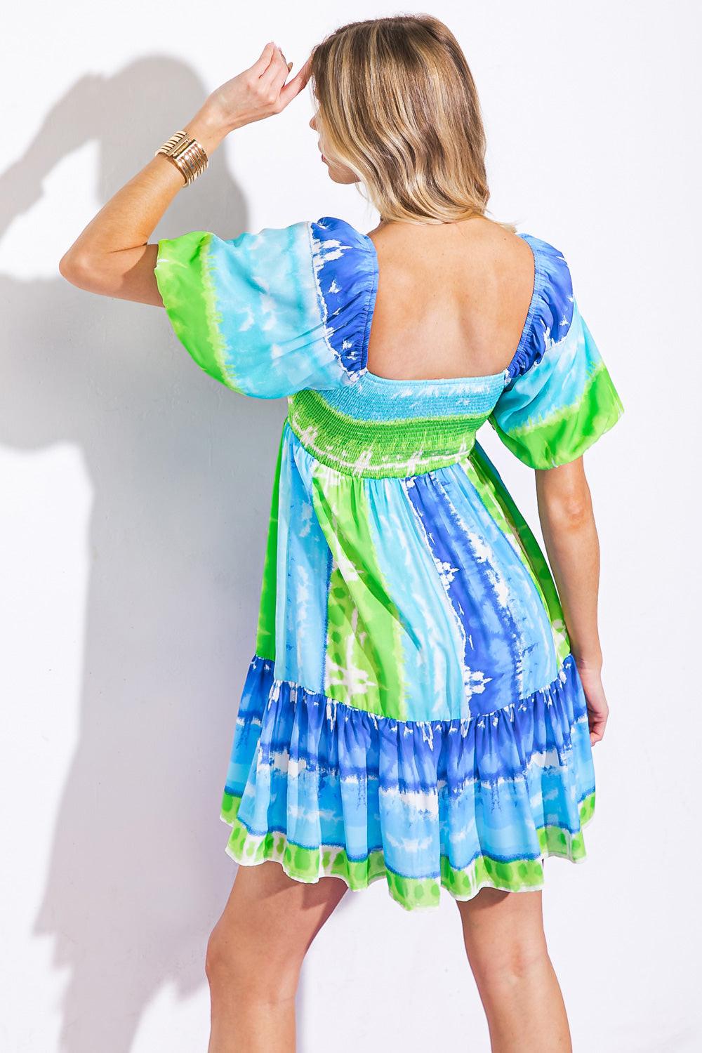 MINIVESTIDO TEJIDO ESENCIA DE VERANO