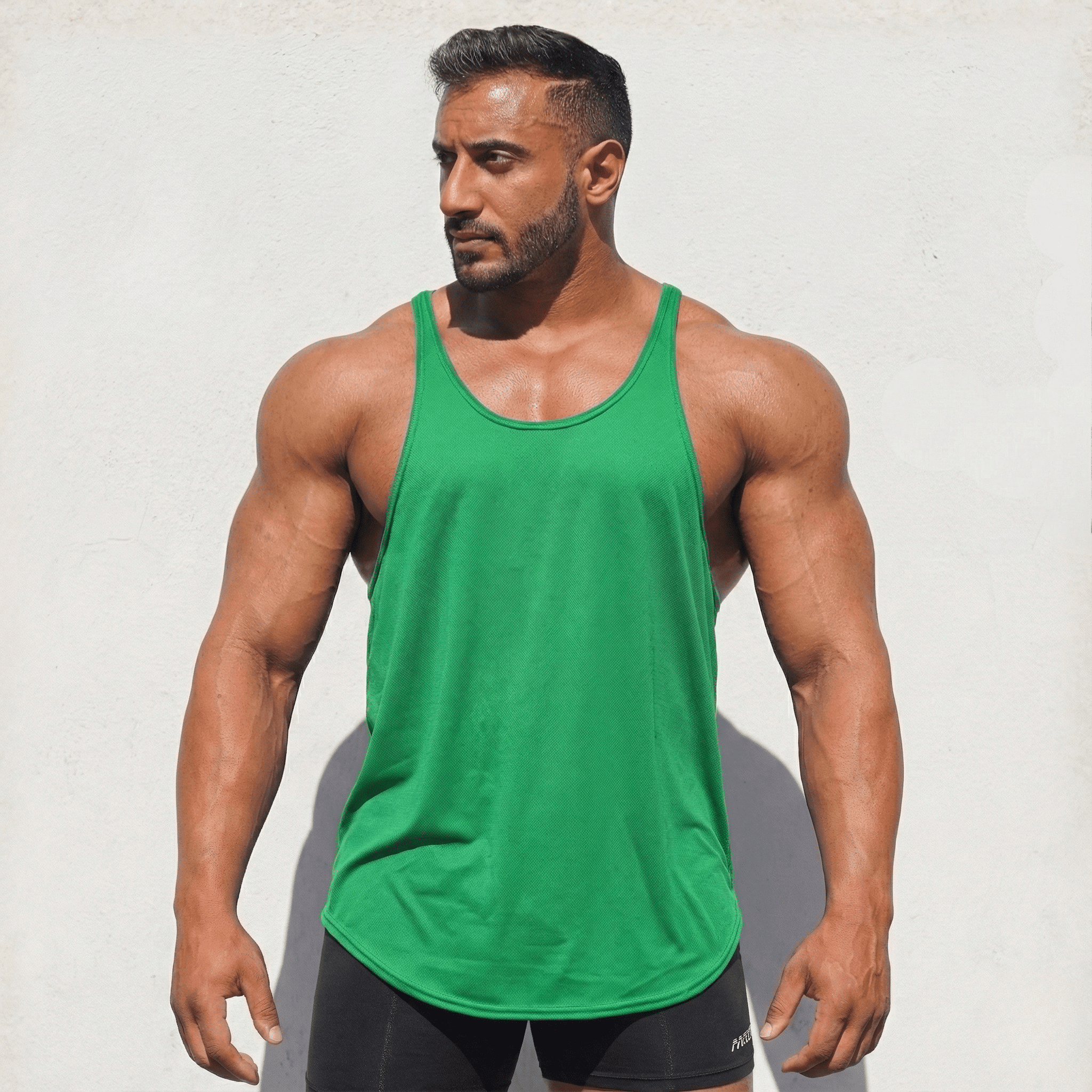 Camiseta sin mangas tipo Stringer