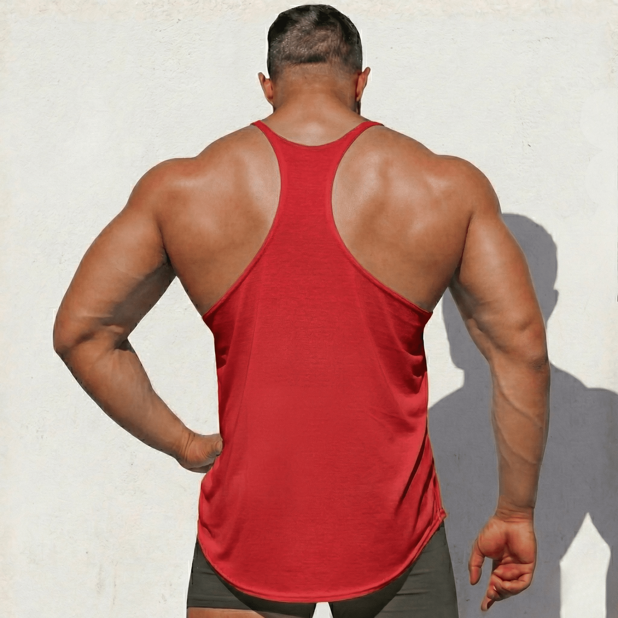 Camiseta sin mangas tipo Stringer