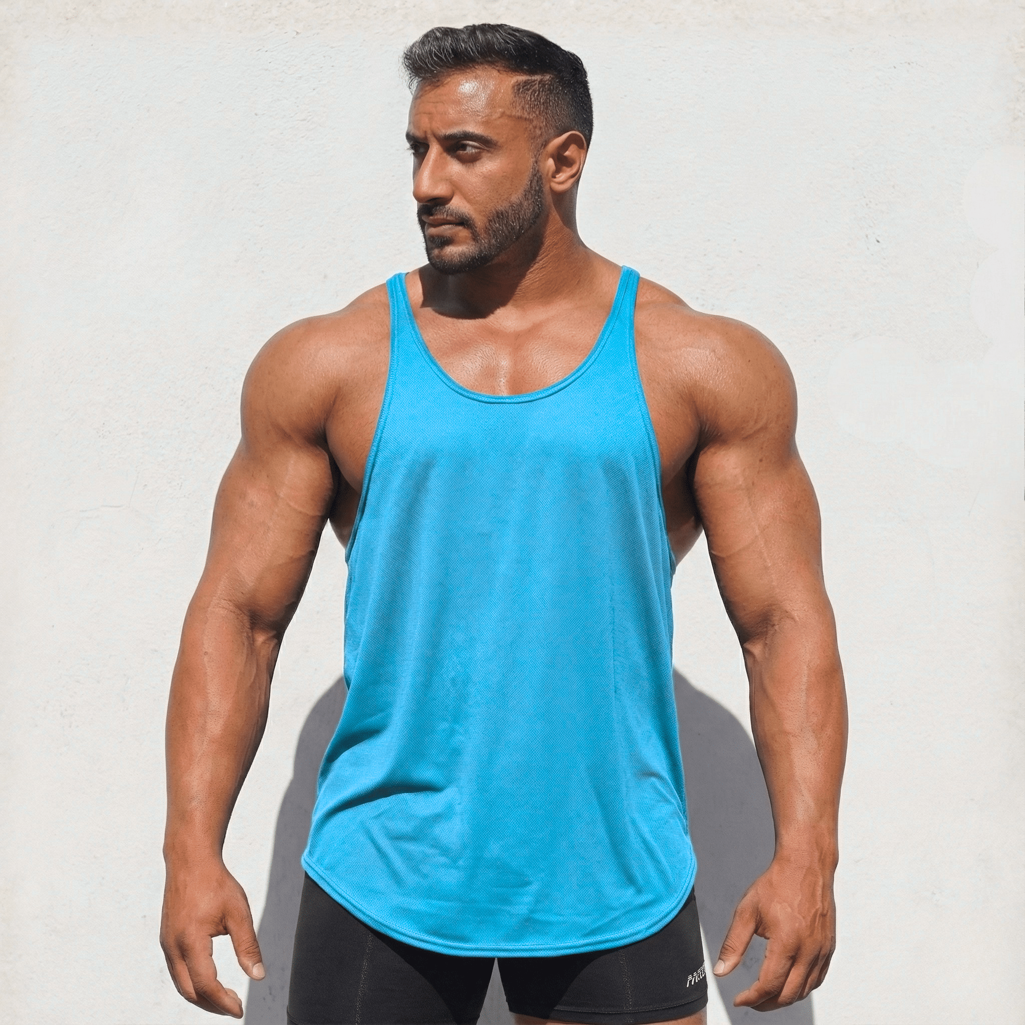 Camiseta sin mangas tipo Stringer