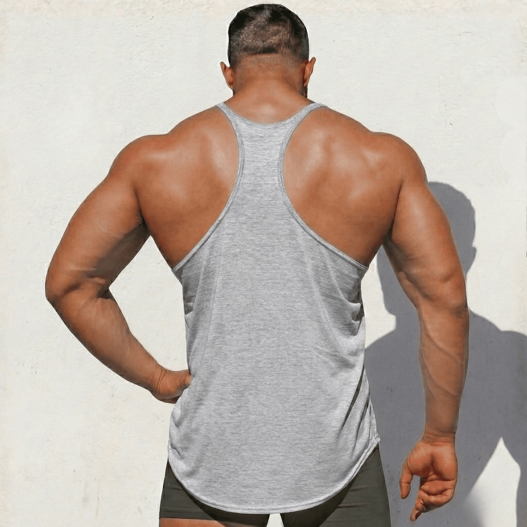 Camiseta sin mangas tipo Stringer