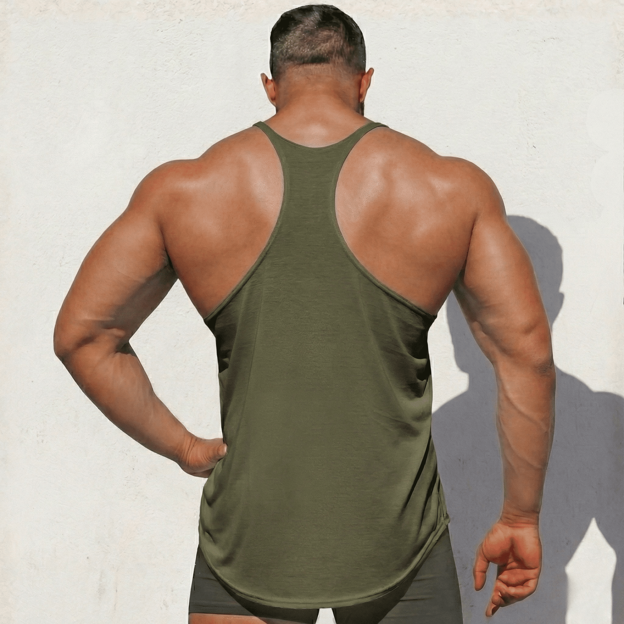 Camiseta sin mangas tipo Stringer