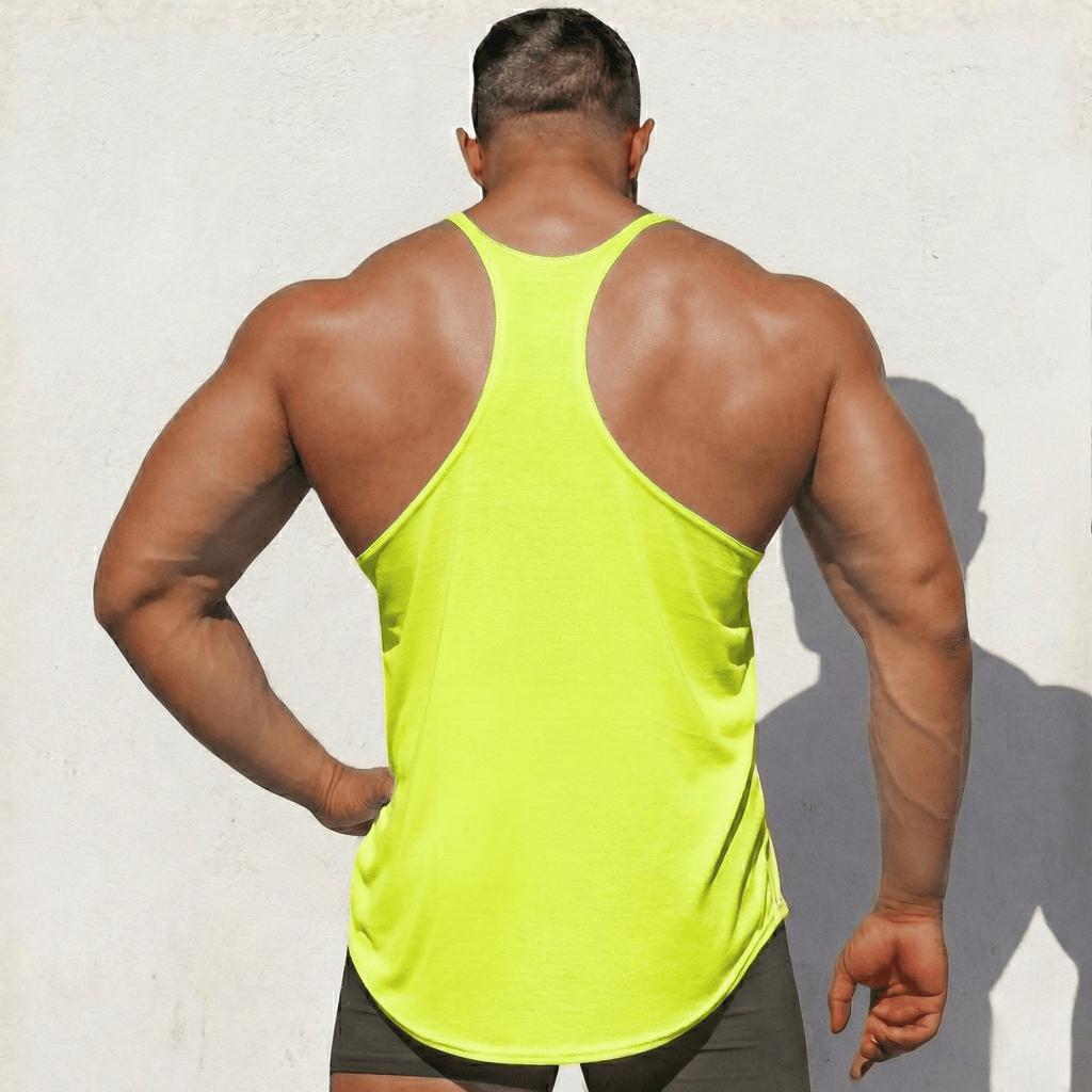 Camiseta sin mangas tipo Stringer
