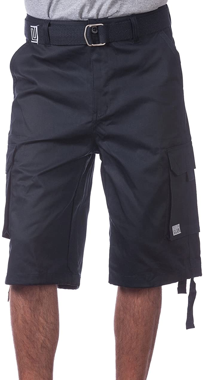 Pantalones Cortos Cargo de Sarga de Algodón para Hombre Pro Club