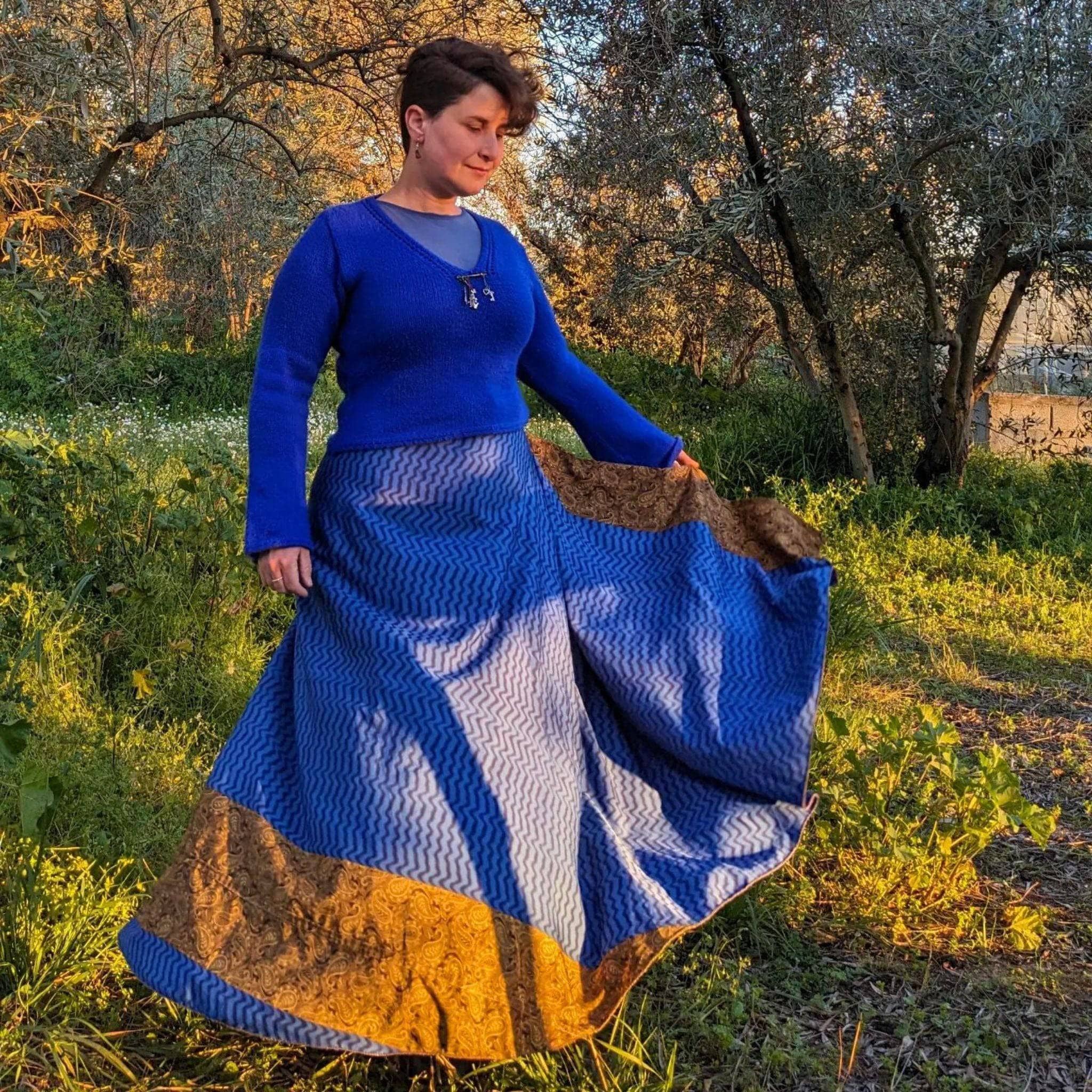 La falda pareo sari original