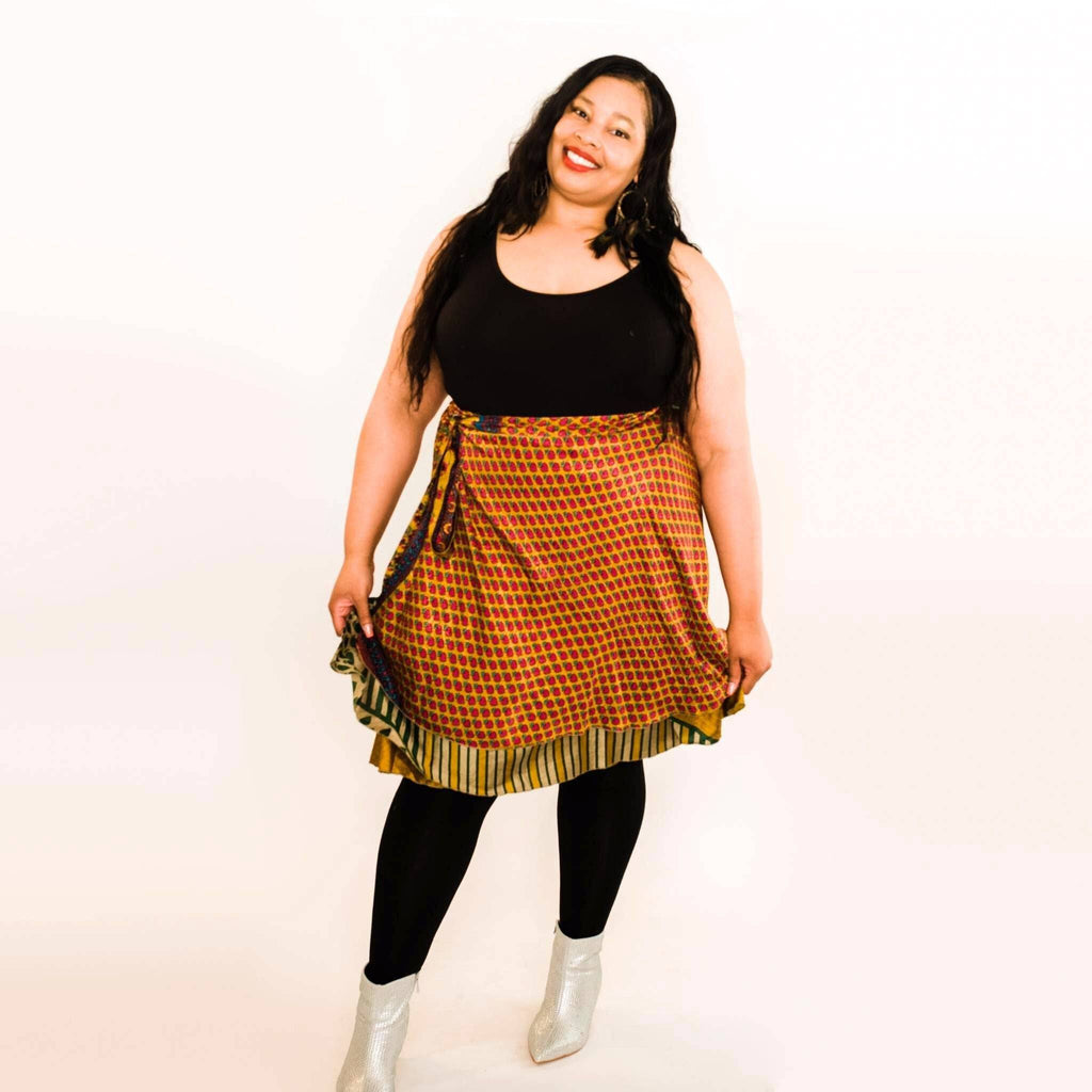 La falda pareo sari original