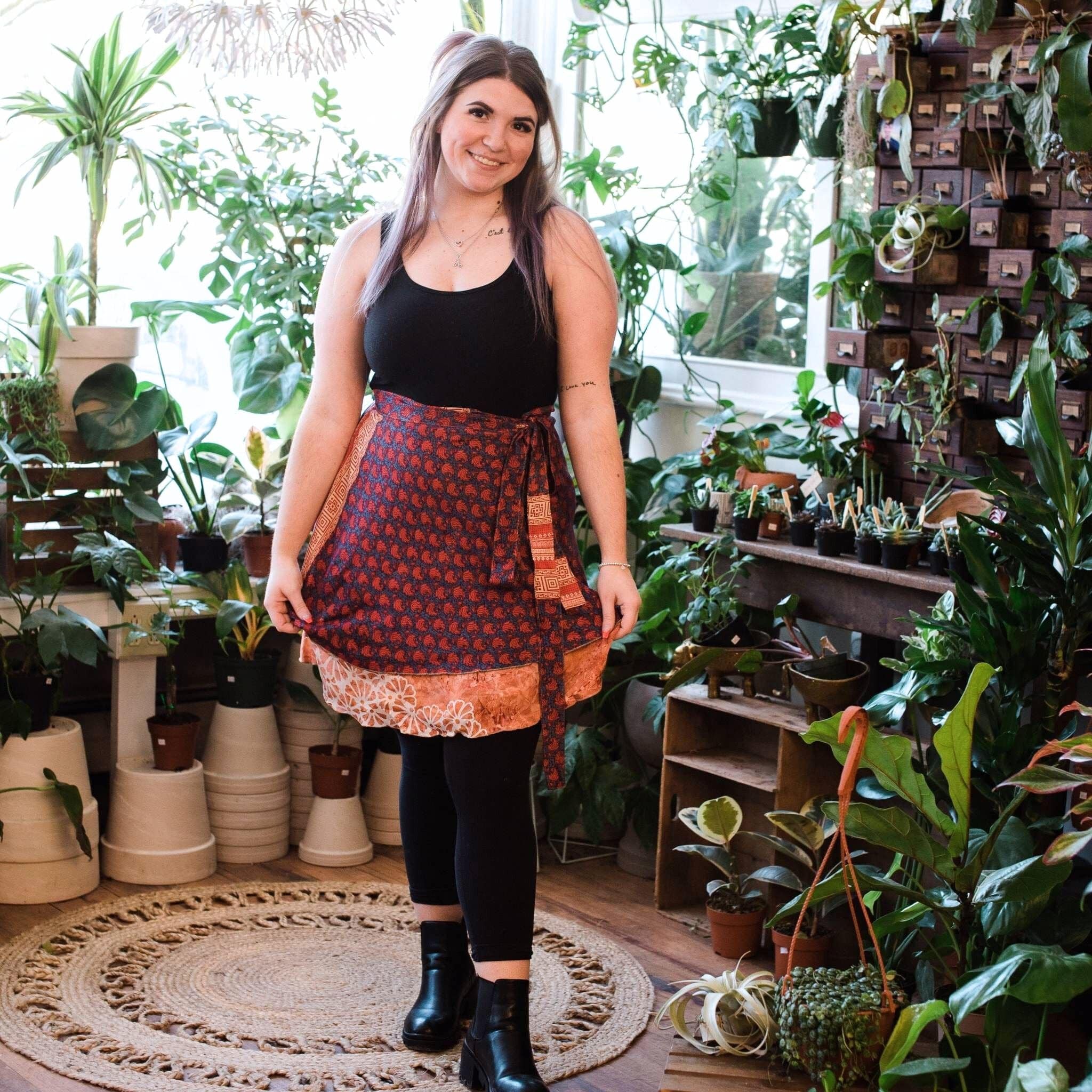 La falda pareo sari original