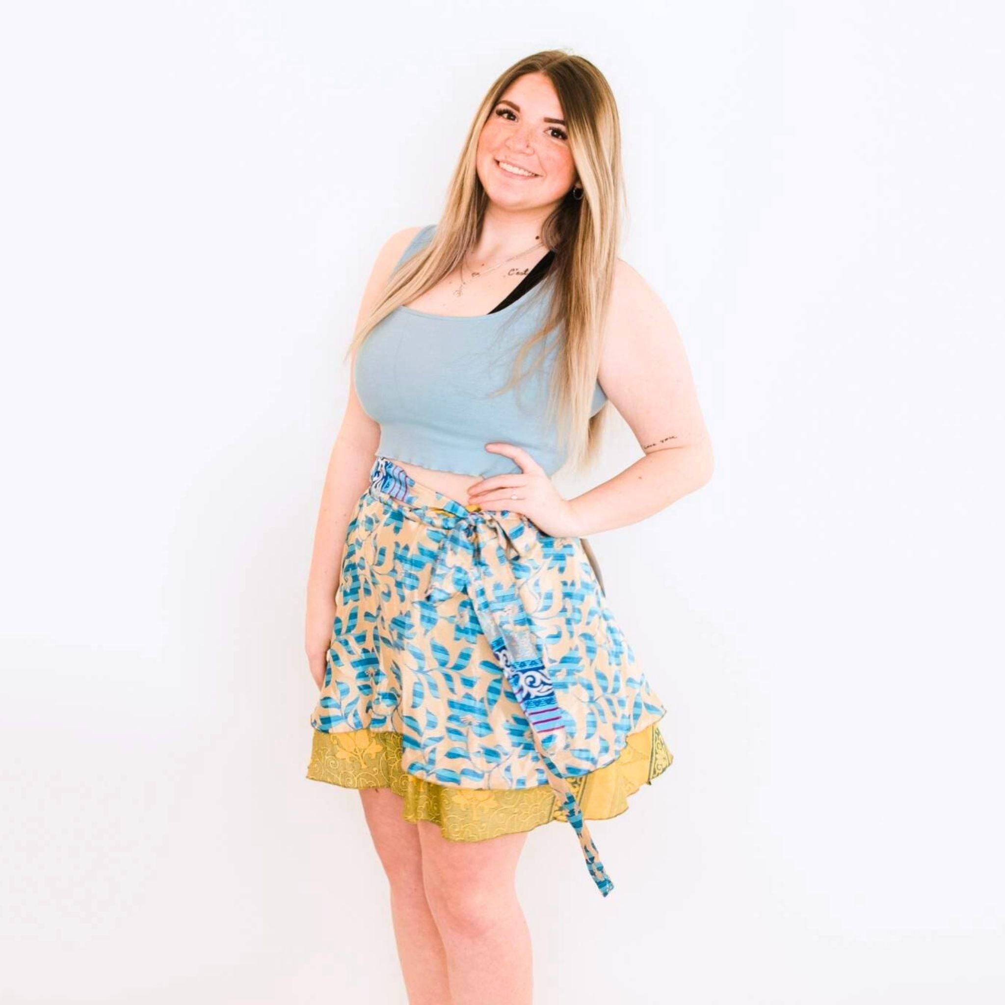 La falda pareo sari original