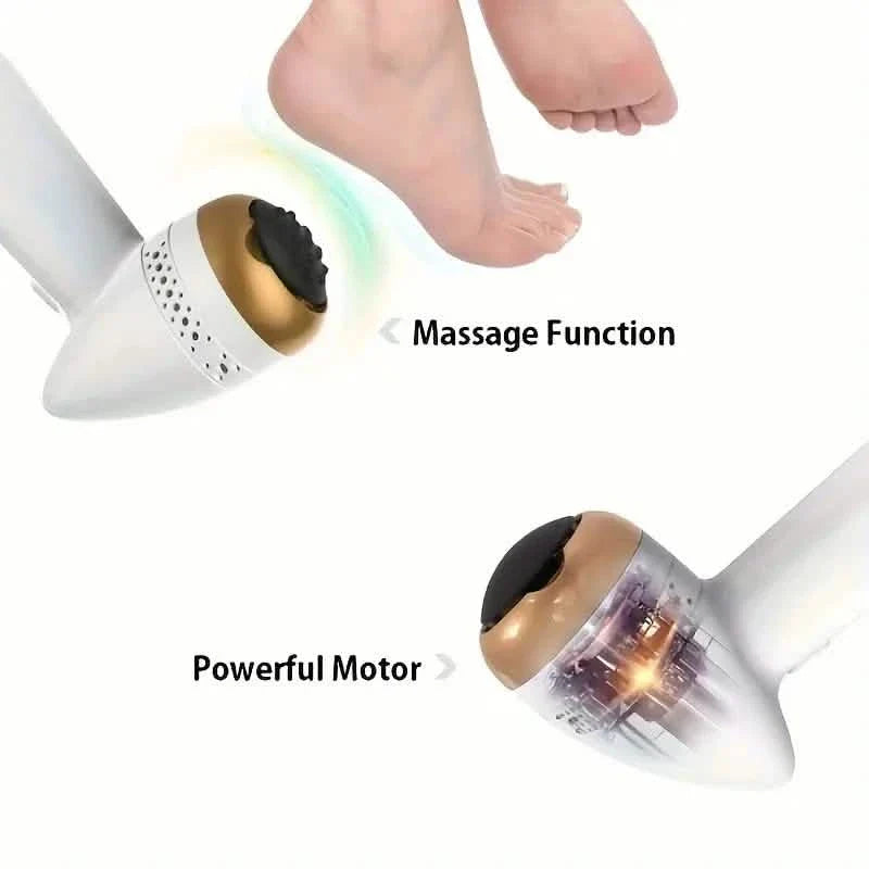 Máquina eléctrica de pedicura para pies con aspirador, removedor de callos y piel muerta, cuidado de los pies