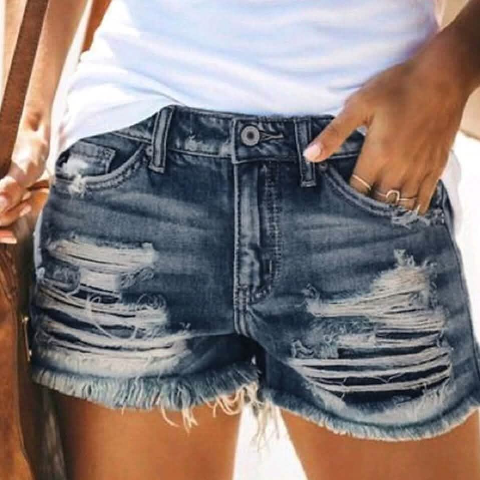 Shorts vaqueros de mujer