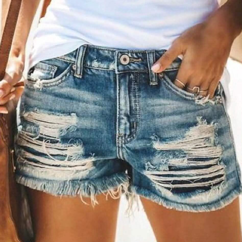 Shorts vaqueros de mujer
