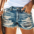 Shorts vaqueros de mujer
